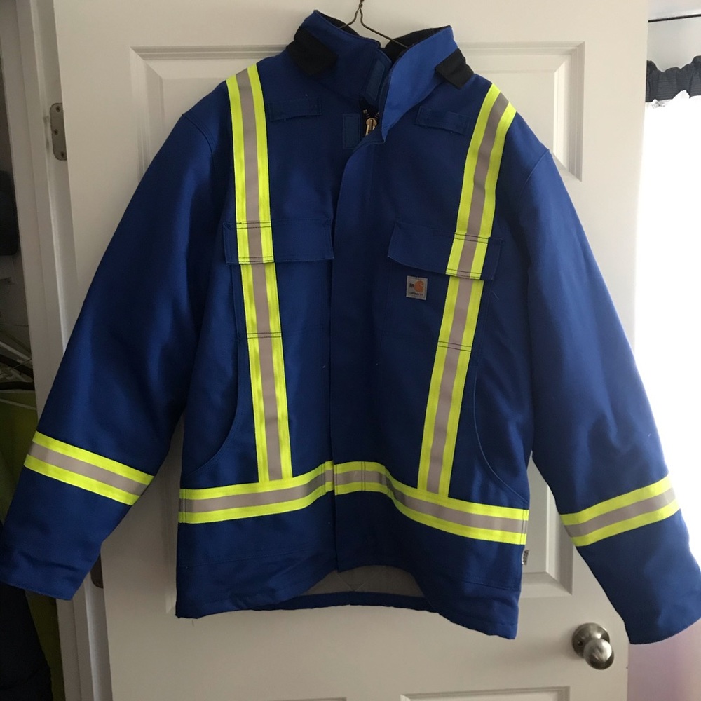 Carhartt FR STRIPED DUCK TRADITIONAL COAT